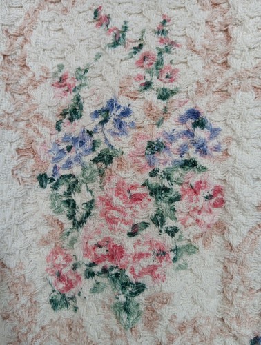 Womens Heavy Floral Vtg Grannycore Boho Roses Tapestry Coat Cottagecore Fairycor - Picture 11 of 11