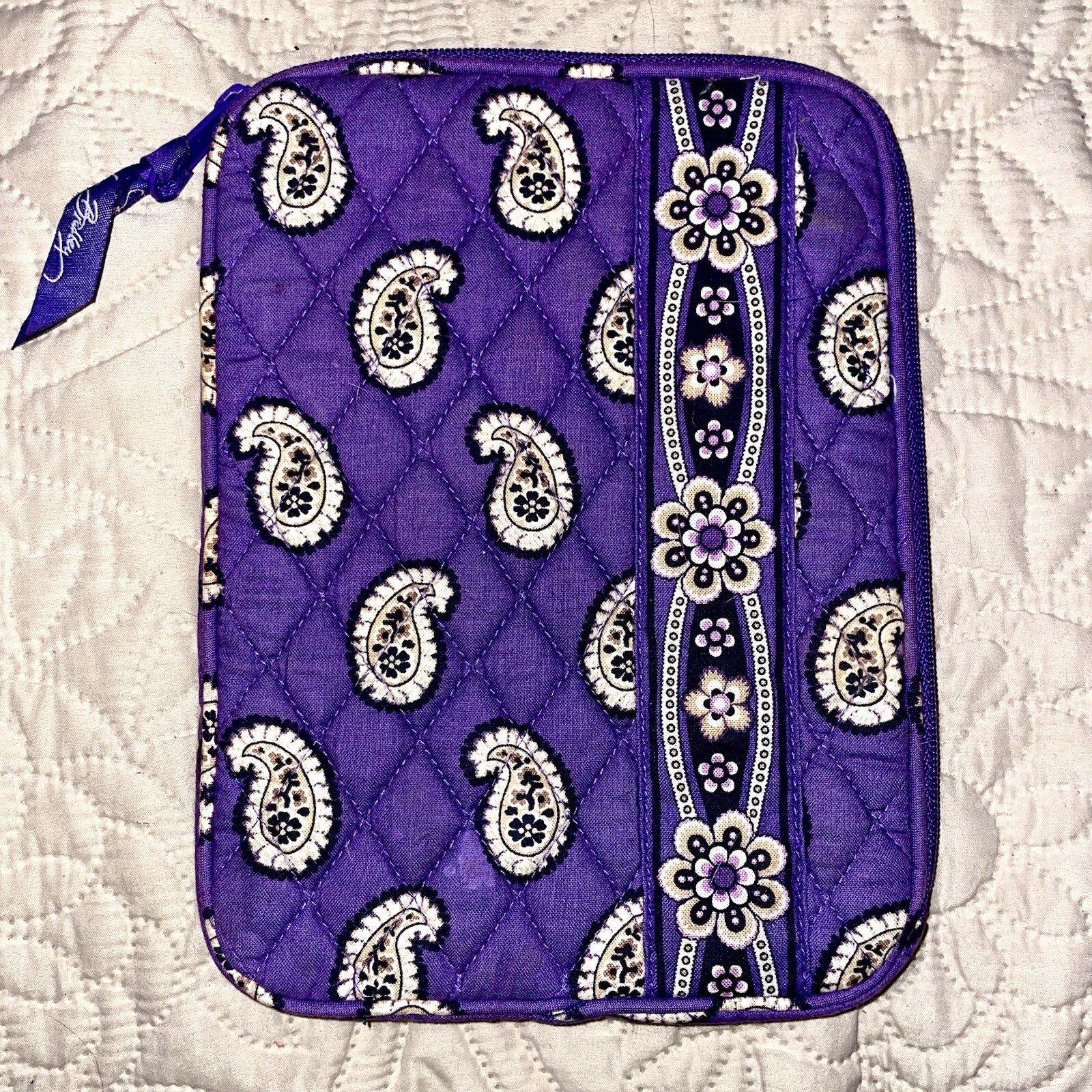 Vera Bradley E-Reader Tablet Case Simply Violet P… - image 1