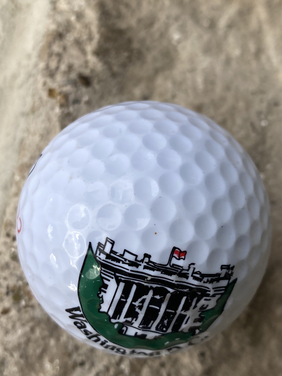 Golf Washington DC White House Logoed Golf Ball (312) | eBay