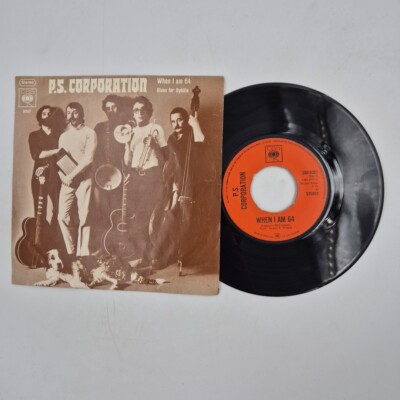 45 Runden Jazz P.S. Corporation - When I Was 64 CBS 8357