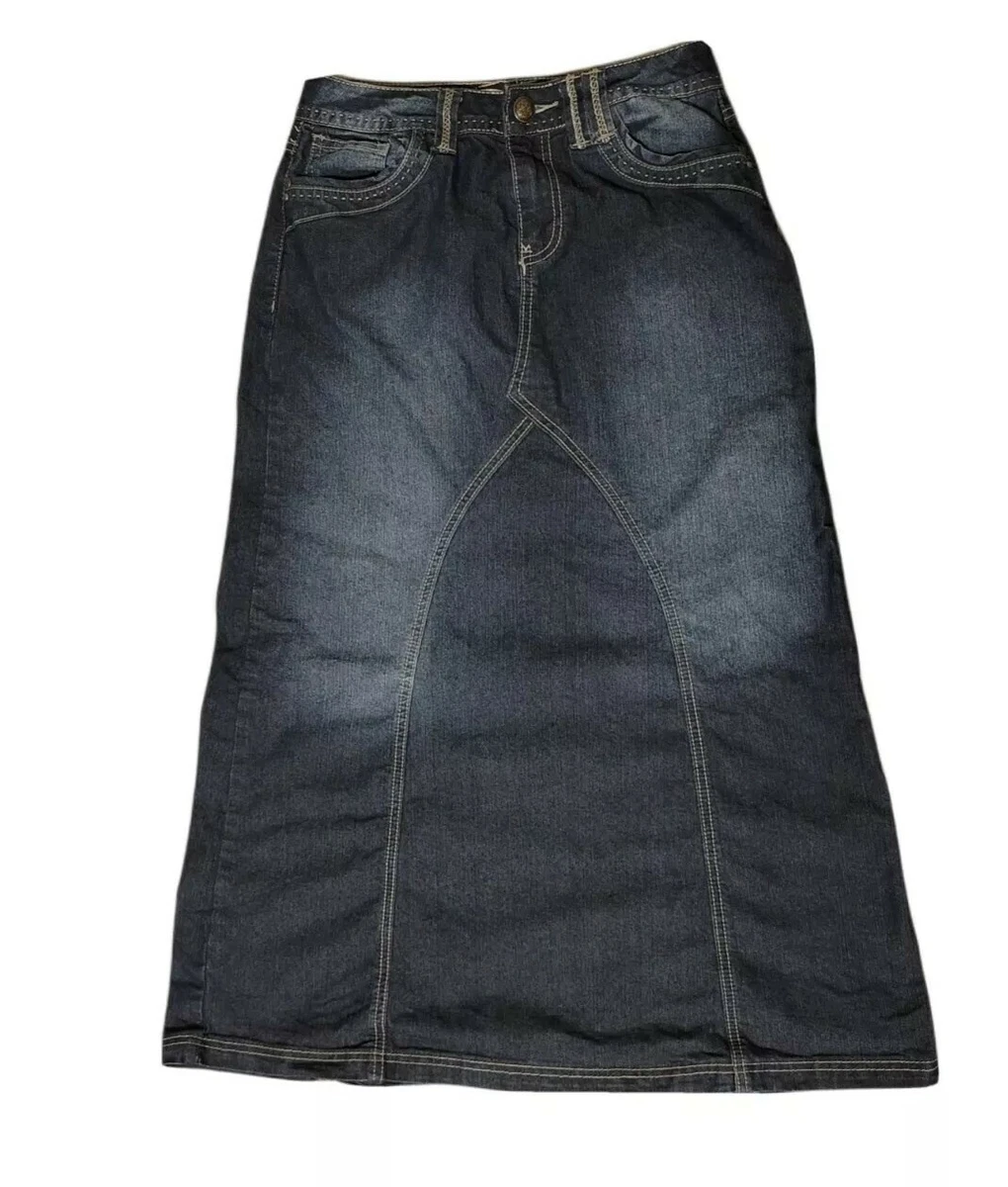 Dress barn denim clearance skirt
