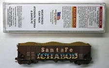MTL Micro-Trains 10851120 Santa Fe ATSF 179463 FW Factory Weathered
