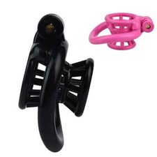 Inverted Chastity Cage Chastity Device Man Sissy Anti Cheating Lock with Rings