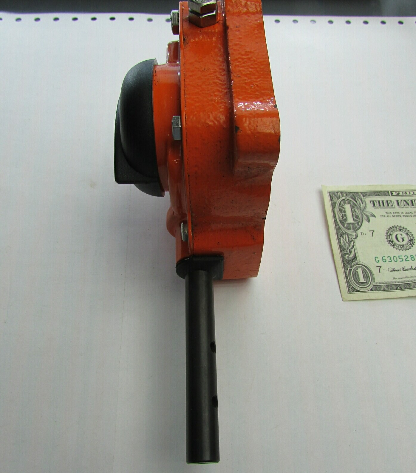 New E07 Splined Shaft / Spindle Valve Actuator, Rotary Worm Gear Drive