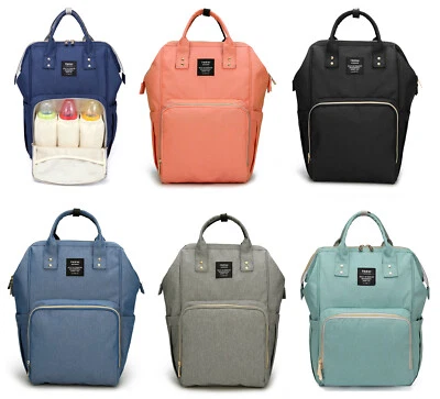 HEINE Wickelrucksack Wickeltasche Reise Windeltasche Rucksack Babytasche Mama 10182