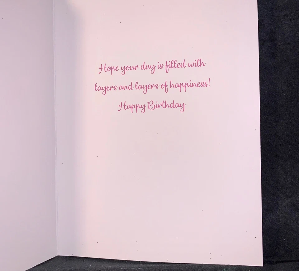 Happy Birthday Card! 3D Birthday Cake Bakers! Gorgeous Card By Designer Burgoyne - Image 2 of 4