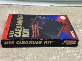 NES CLEANING KIT COMPLETE Authentic Nintendo NES NEW OPEN BOX UNUSED