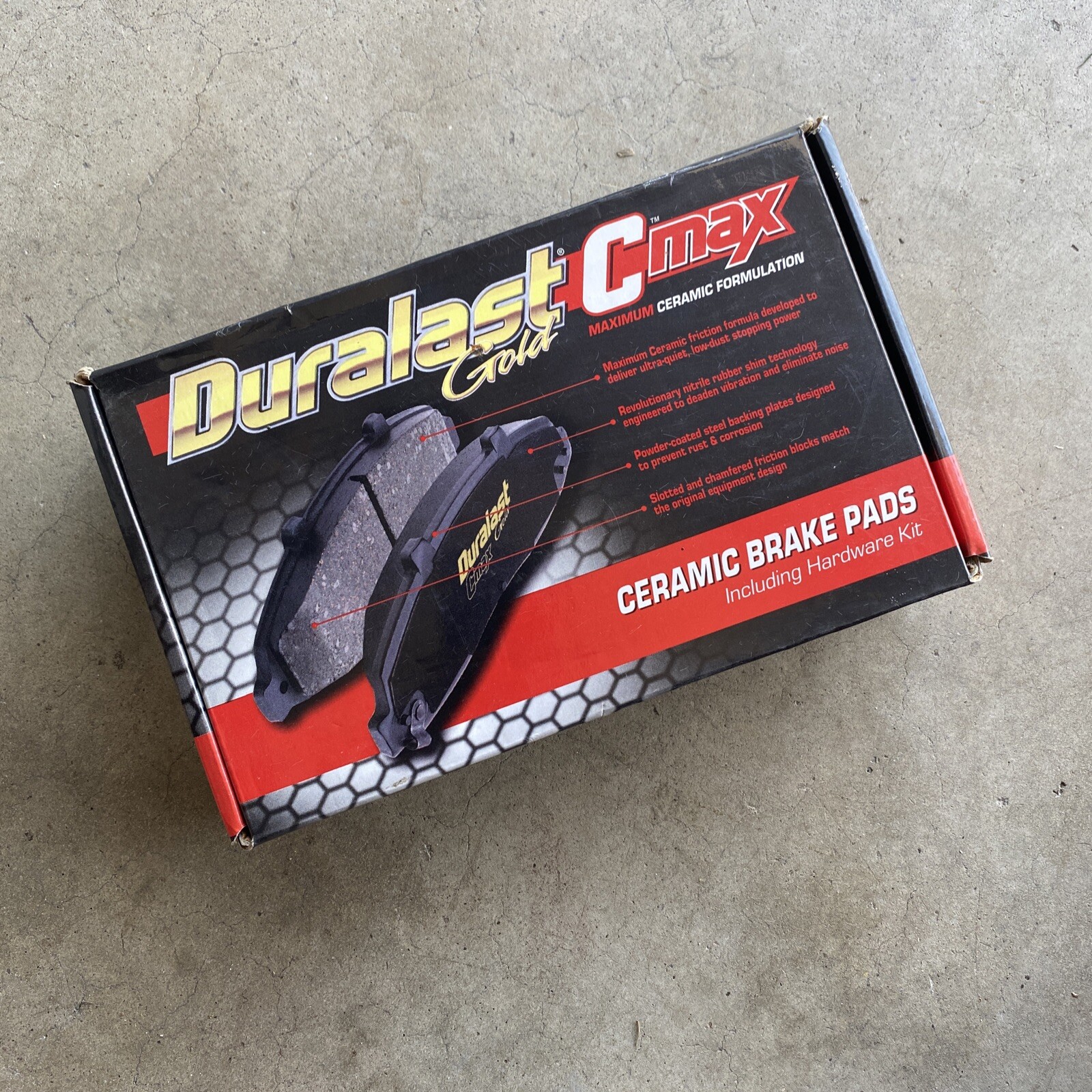 Duralast Gold DG537 Ceramic Rear Brake Pads Honda Acura for sale online