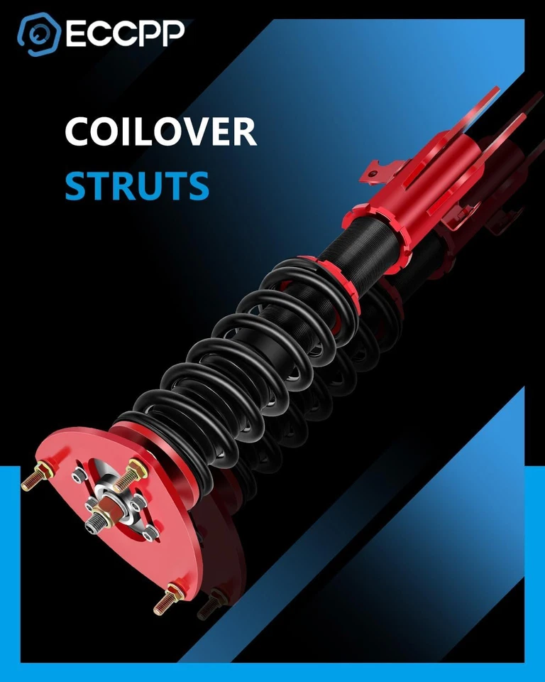 Kit de resorte de suspensión Coilovers Struts para Subaru Legacy BL 2005-2009 altura ajustable Foto 2 de 4