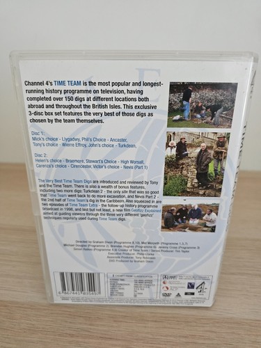 The Very Best Time Team Digs DVD Region 2 PAL UK TV Series Tony Robinson - Picture 4 of 4
