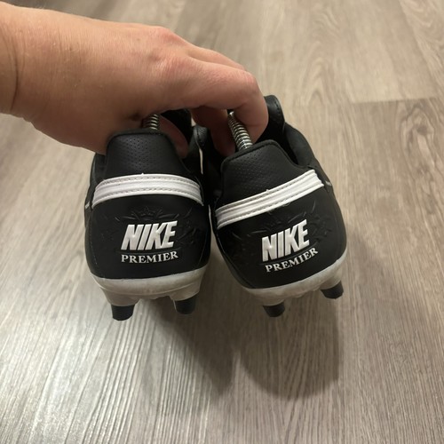 Nike Premier III FG Leather Soccer Cleats AT5889-010 Men’s 5/Women’s 6.5 Black - Picture 5 of 9