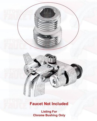 1/2'' IPS x 3/8'' IPS SHOWER HOSE ADAPTER BUSHING FOR BATHTUB DIVERTER FAUCETS
