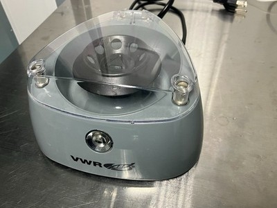 VWR MINI CENTRIFUGE 100-240VAC 50/60Hz 1A Max, used, Guaranteed working - Video
