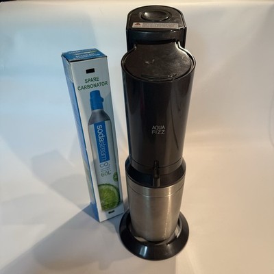 Sodastream AQUA FIZZ CY-8002 Non-Electric Sparkling Water Maker w/ 2 CO2 Tanks