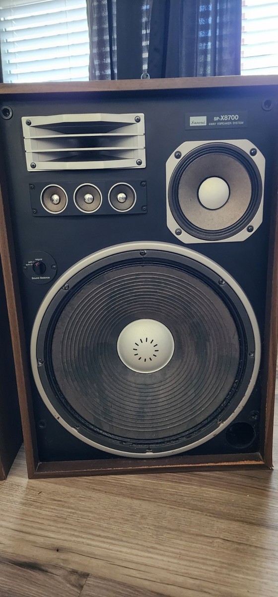 Vintage SANSUI SP-X8700 Loud Speaker Floor standing Speaker System