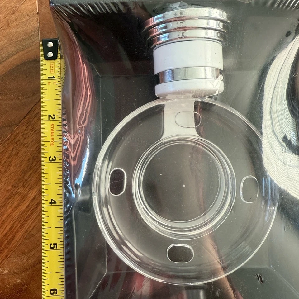 Soporte vaso cepillo de dientes baño vintage años 80 montaje en pared Melard Classica nuevo de stock Foto 3 de 4