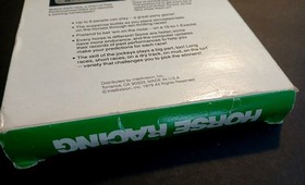 Horse Racing Mattel Intellivision CIB Complete in Box w Overlays Tested Works