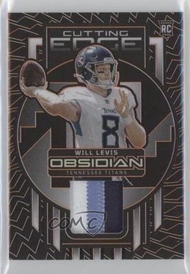 2023 Panini Obsidian Orange Electric Etch 32/49 Will Levis Rookie RC 1k0w