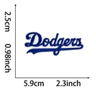 LOS ANGELES DODGERS IRON ON PATCH