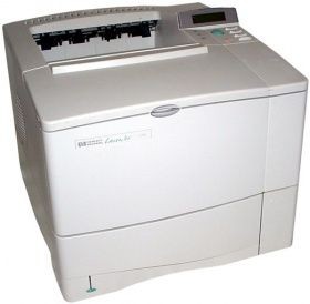 HP LaserJet 4100 C9148A– A4 monochrome (noir et blanc), port parallèle, moins...