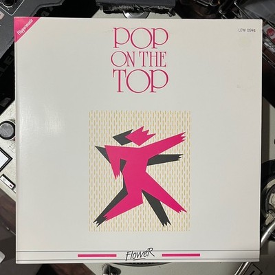 ELECTRIC BAND Pop On The Top LP Italy Flower Synth Pop Italo Disco Funk Library