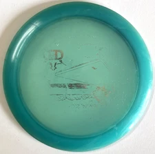 Dynamic Discs Lucid Raider 179g Scaled Distance Driver Custom Stamp Blue Used