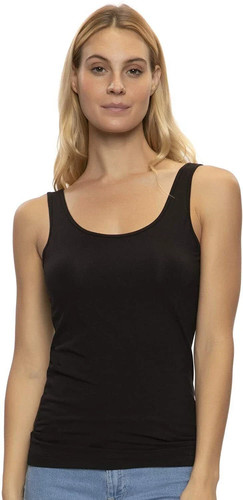 Felina Women's Reversible Seamless Cotton Tank Top ,4 Pack - Picture 31 of 40