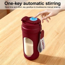Self Stirring Mug Cup Automatic Magnetic Electric Mixing Coffee Milk Tea Beer