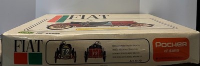 ポケールPocher FIAT Grand Prix De France 1/8 Tyco Pocher Fiat Grand Prix De France 1907 Model Kit Open Box 1:8