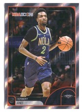 2025-26 Hoops #257 Herbert Jones Light Burst