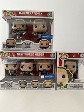Funko Pop! WWE: nWo 3pk, DX 2pk y #62 Charlotte Flair