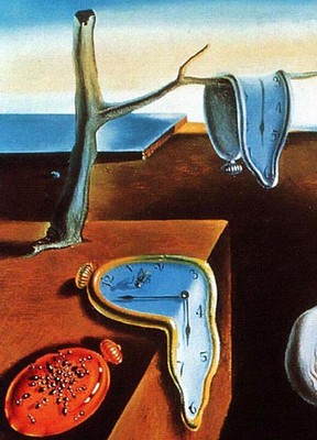 Salvador Dali - The Persistence of Memory DETAIL of A1-A4 Poster Art Painting Ma