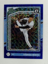 2024 Panini Donruss - Optic Rated Prospects Thomas White #147 Blue Velocity