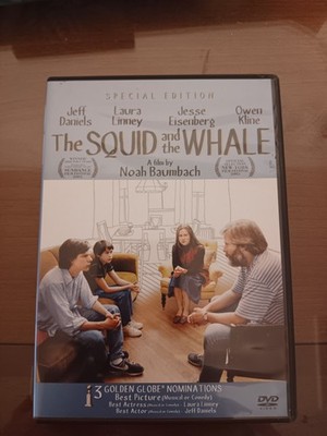 The Squid and the Whale DVD Jeff Daniels Laura Linney Jesse Eisenberg 2005