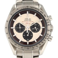 Omega Authentic Omega Speedmaster Schumacher Special Edition 3853.32 Stainless Ste...