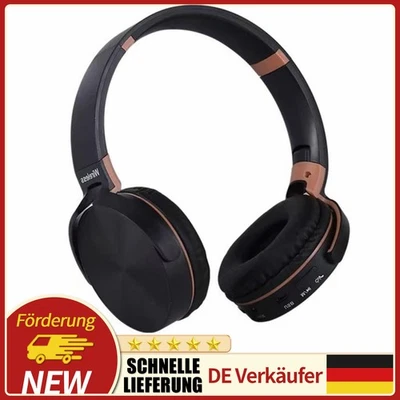 MARKENLOS Bluetooth 5.3 Kopfhörer Kabellos Headset Stereo Bass Over-Ear Noise Cancelling