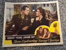 Vintage Movie Lobby Card "Those Endearing Young Charms" 1945 Robert Young