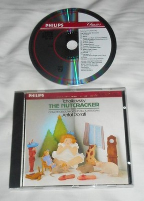 TCHAIKOVSKY: Nutcracker Suite CD 1989 Philips ANTAL DORATI