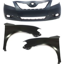 Bumper Cover Front For Toyota Camry 2007-2009