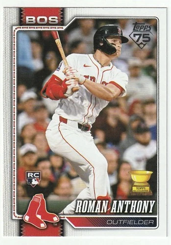 Roman Anthony 2026 Topps Baseball Series 1 Rookie Card 189 RC Red Sox ⚾️🔥📈