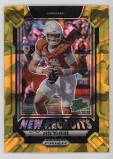 2025 Panini Prizm Draft Picks New Recruits Gold Ice Prizm Arch Manning #22 1m6p