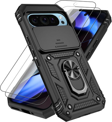 For Google Pixel 9/9 Pro/9 /8a/9 Pro XL Case Heavy Duty Sliding Camera Kickstand