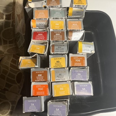 Matrix SOCOLOR Blended Pre Bonded Permanent Hair Color 3oz  Pick your color
