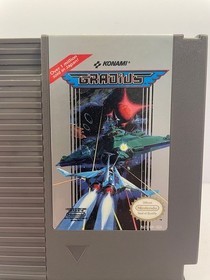 Gradius (Nintendo NES) Authentic Cleaned Tested Working