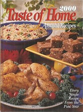 2000 Taste of home Annual Recipes Hardcover New Taste of home