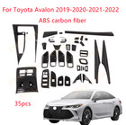 For Toyota Avalon 2019-2022 ABS carbon fiber Console button switch accessories