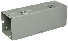 Wiegmann HS441 NEMA 1 Combination Hinge/Screw Cover Wireway with Knockouts,