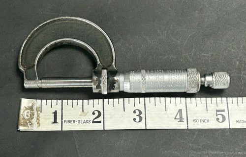 Pinza micrómetro vintage Moore & Wright #965 - Imagen 9 de 9