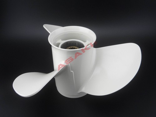 For YAMAHA Outboard 50-130 HP Propeller пропеллер 6E5-45945-01-EL 3X13 1/4X17 - Picture 8 of 8