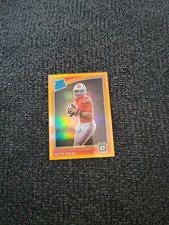 2021 Chronicles Donruss Optic Draft Picks Justin Fields Rookie Orange SC2836